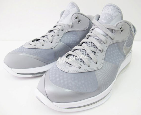 Nike Lebron 8 V2 Low Metallic Silver New Images 07