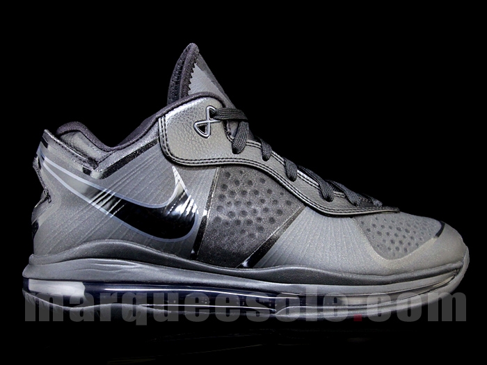 Nike Lebron 8 V2 Low Triple Black 2