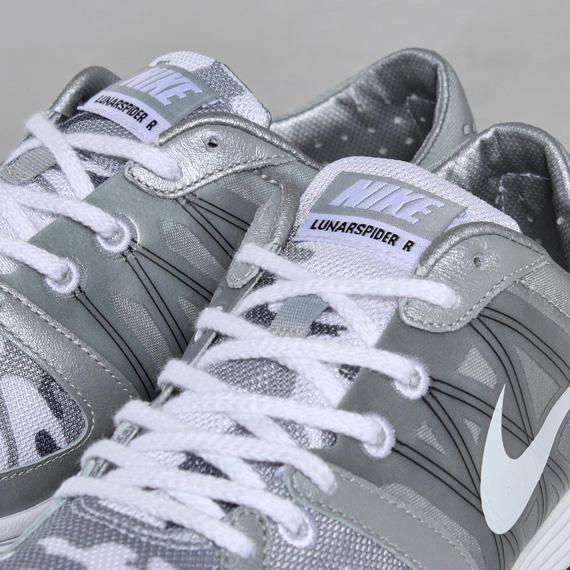 Nike Lunarspider Camo Metallic Silver White 04