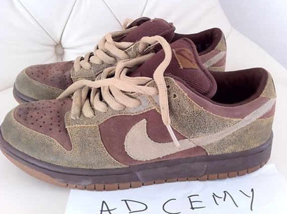 Nike Sb Dunk Low Distressed Leather Sample 02