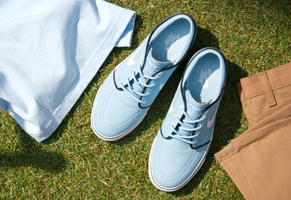 Nike SB Zoom Stefan Janoski - Soft Blue - White | June 2011