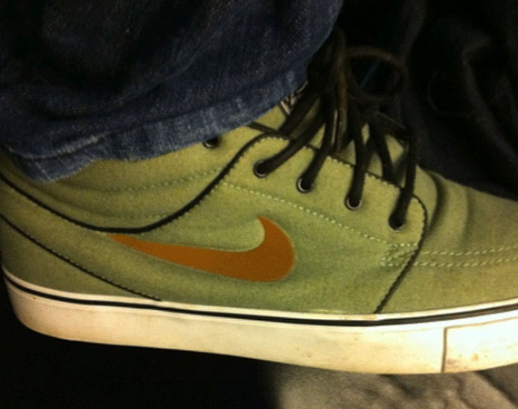 Nike SB Zoom Stefan Janoski Mid - Olive - Brown