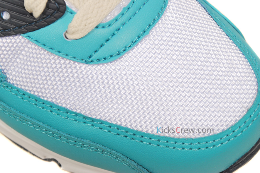 Nike Wmns Air Max 90 Mineral Blue Obsidian Birch White 5