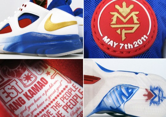 Manny Pacquiao x Nike Zoom Huarache TR Low – Release Reminder