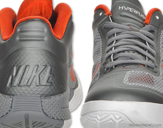 Nike Zoom Hyperfuse Low – Grey – Orange – White