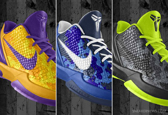 Nike Zoom Kobe VI iD - Camo Option Available