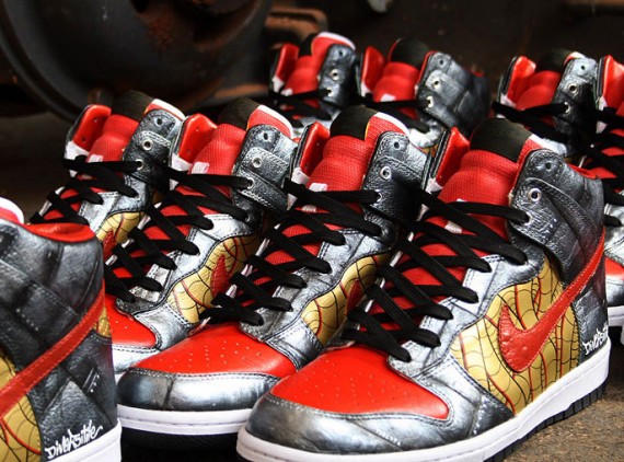 Sekure D x Diversitile x Nike Dunk High ‘Doombot’ Customs