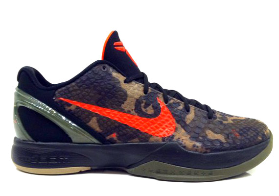 Nike Zoom Kobe VI – Black – Khaki – Olive – Crimson