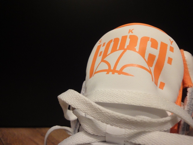 Nike Sky Force 88 Mid - White + Matte Silver + Bright Mandarin