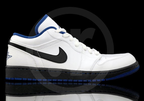 Air Jordan 1 Phat Low White Black Deep Royal 01