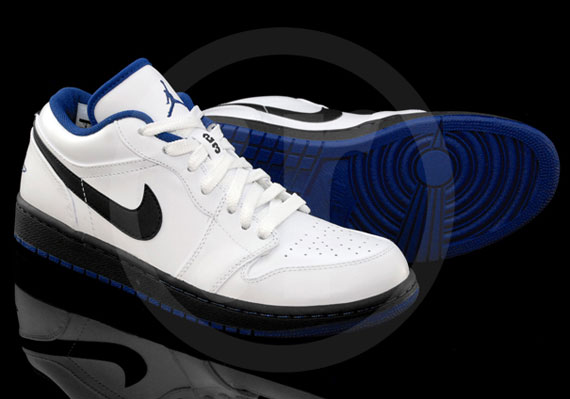 Air Jordan 1 Phat Low White Black Deep Royal 02