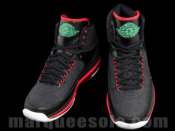 Air Jordan 2.0 Black Varsity Red Green Ms 03