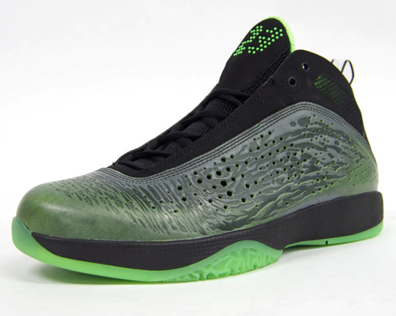 Air Jordan 2011 Black Neo Lime Mita 09