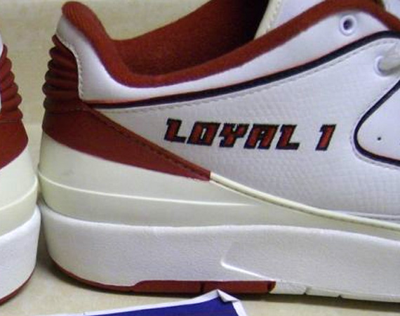 Air Jordan II Low - Derek Anderson 'Loyal 1' PE