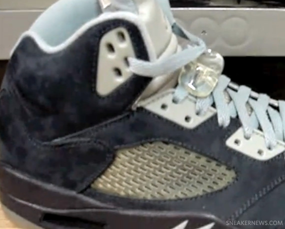 Air Jordan V Retro – Unreleased Blue Suede Sample