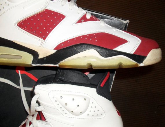 Air Jordan Vi Carmine Og Pair On Ebay 05