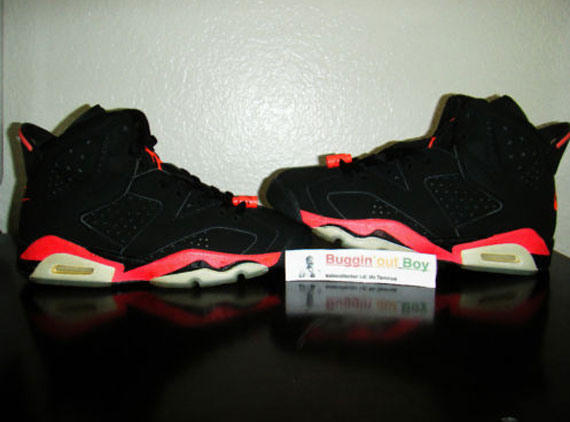 Air Jordan Vi Reverse Infrared Sample Ebay 01