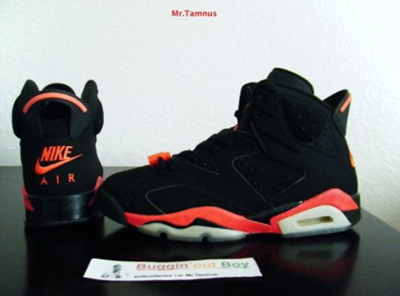 Air Jordan Vi Reverse Infrared Sample Ebay 02