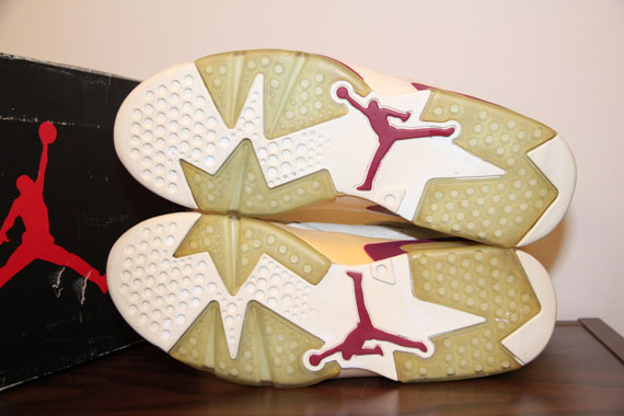 Air Jordan Vi White Maroon Og Pair On Ebay 05