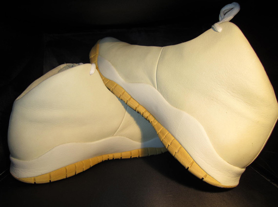 Air Jordan X - Mango One-Piece Promo Sample on eBay