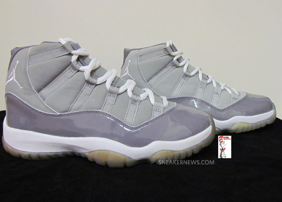 Air Jordan Xi Cool Grey 2000 Smoked Sole Sample 1