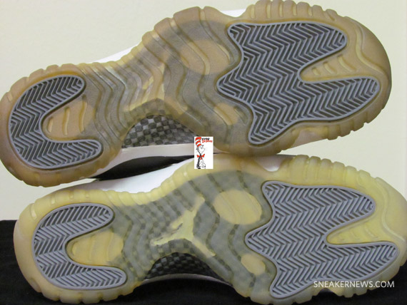 Air Jordan Xi Cool Grey 2000 Smoked Sole Sample 4