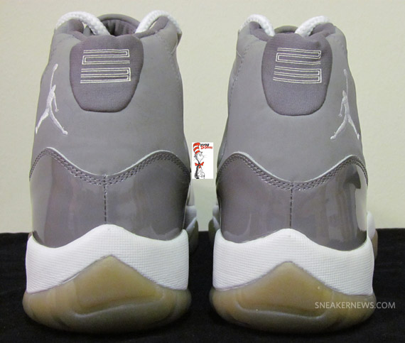 Air Jordan Xi Cool Grey 2000 Smoked Sole Sample 6