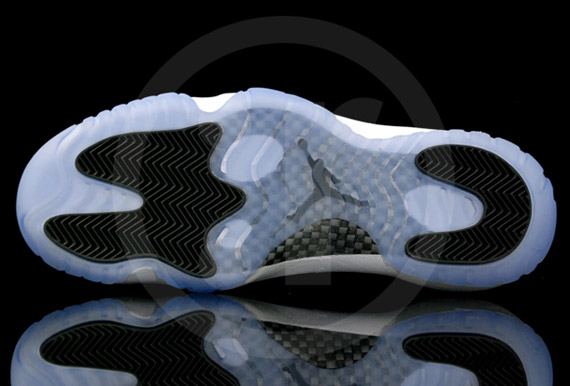 Air Jordan Xi Ie Low White Black Detailed Images 7