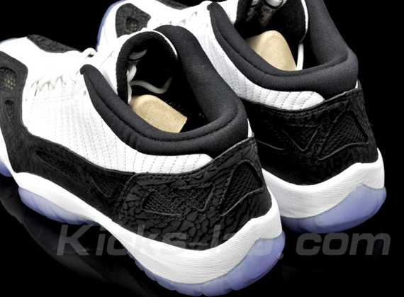 Air Jordan Xi Ie Low White Black Kickslab 08