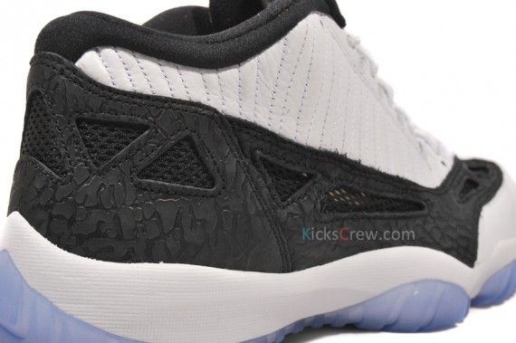 Air Jordan XI IE Low – Black – Metallic Silver – White | New Images