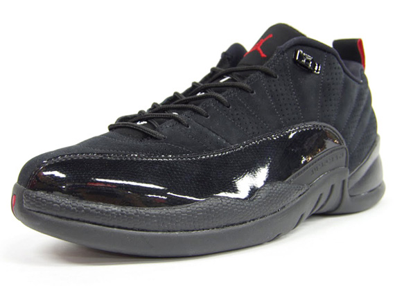 Air Jordan Xii Low Black Patent Varsity Red Mita 10