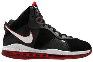 Lebron 8 Archive Black Red V1