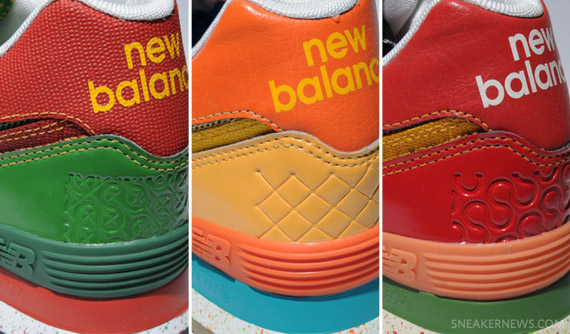 New Balance 574 Tropical Fruit Pack