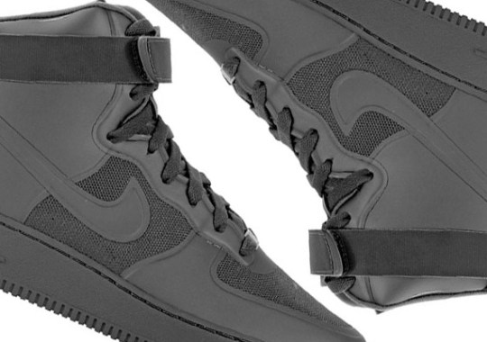 Nike Air Force 1 High Hyperfuse – Black | New Images