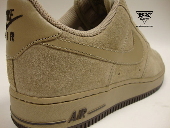 Nike Air Force 1 Low Beige Suede 03