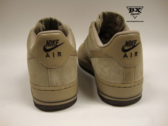 Nike Air Force 1 Low Beige Suede 04