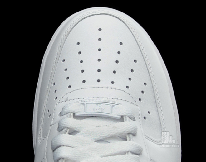 Nike Air Force 1 Low White Tech Grey Gingham Gum 5