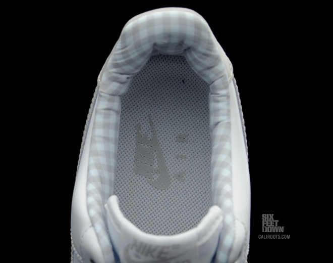 Nike Air Force 1 Low White Tech Grey Gingham Gum 6
