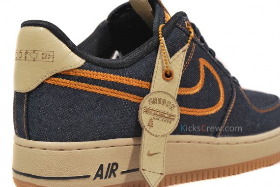 Nike Air Force 1 Low Premium 'Denim' - Detailed Images