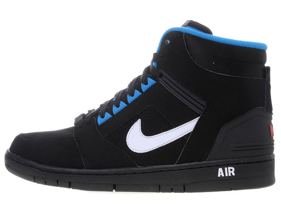 Nike Air Force Ii High Black Red Photo Blue 06