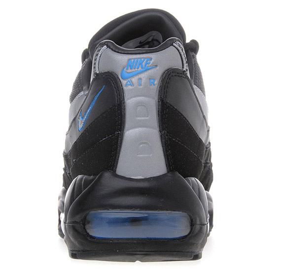 Nike Air Max 95 Black Metallic Silver Photo Blue Jd 05