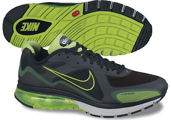 Nike Air Max Alpha 2011 Black Neutral Grey Gorge Green Anthracite Spring 2012