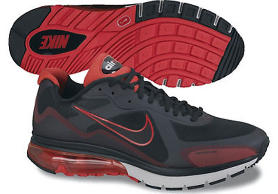 Nike Air Max Alpha 2011 Black Neutral Grey Red Mahogany Anthracite Spring 2012