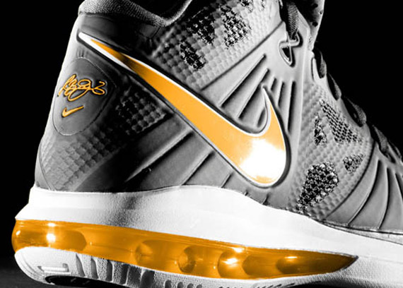 Nike LeBron 8 PS – Black – Varsity Maize | Unreleased Sample