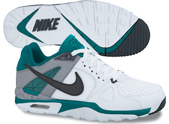 Nike Air Trainer Classic White Fresh Water Wolf Grey Anthracite Freshwater Spring 2012