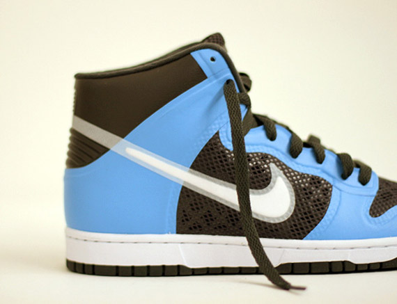 Nike Dunk Hi Hyperfuse Blue 3