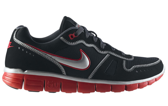 Nike Free Waffle Black Red Silver Nikestore 02