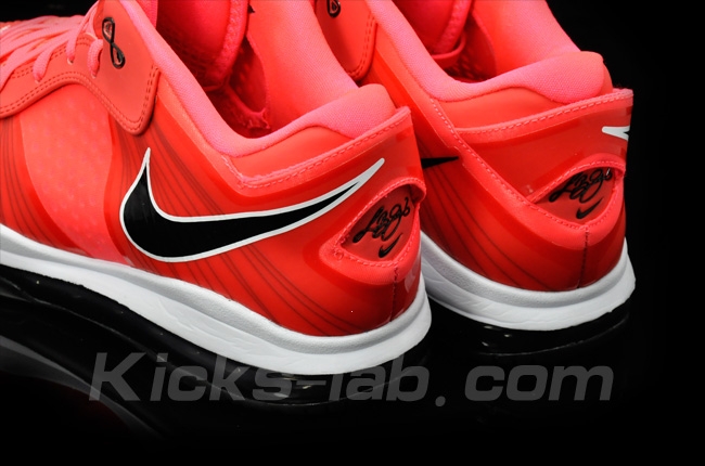 Nike Lebron 8 V2 Low Solar Red 1