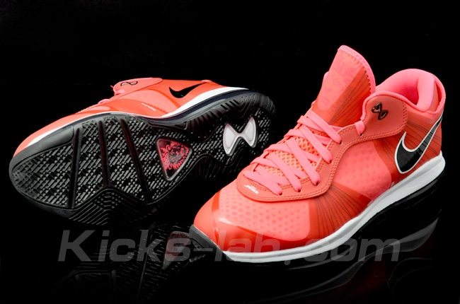 Nike Lebron 8 V2 Low Solar Red 8