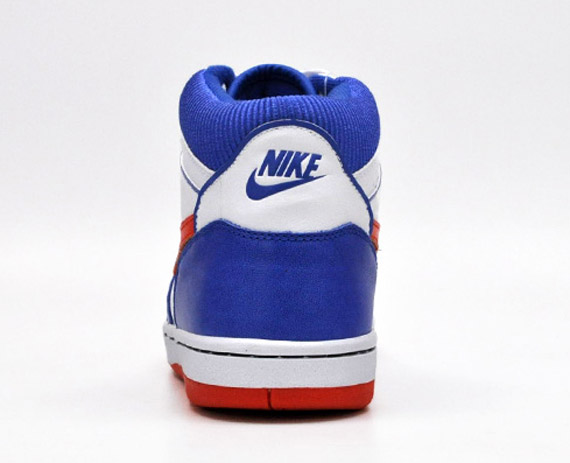 Nike Sky Force 88 Mid White Blue Orange 03